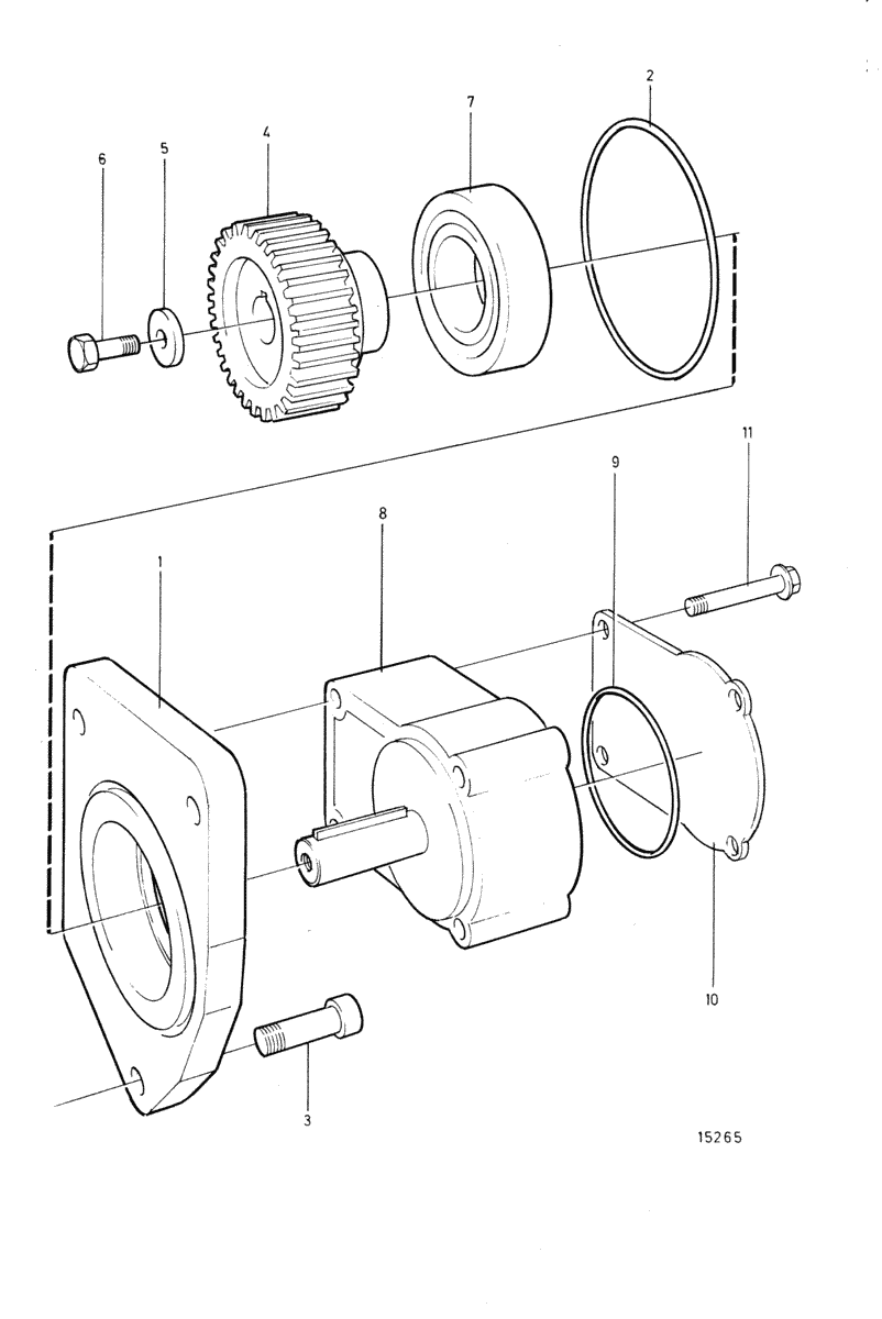 Kit de raccordement pour pompe hydraulique