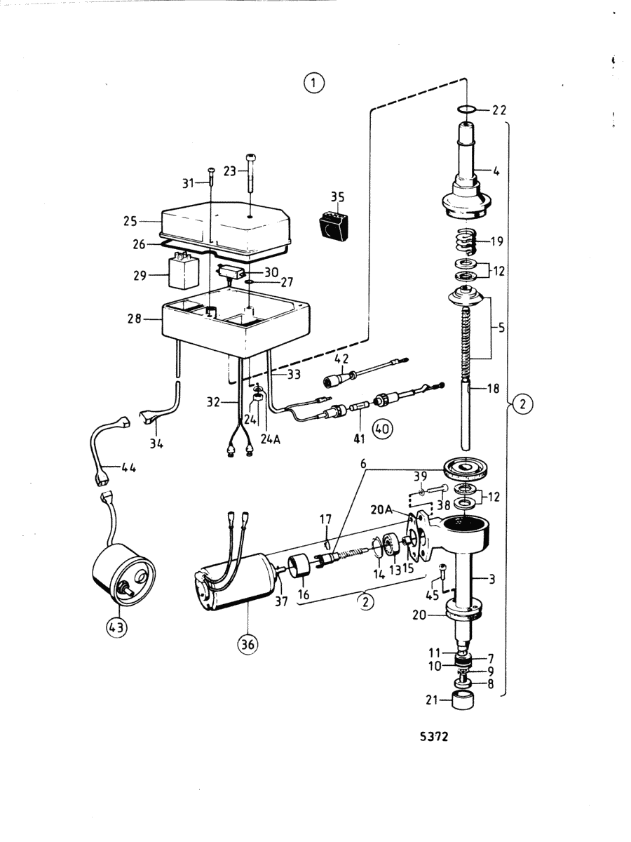 Dispositif de levage mecanique transmission AQ 275,285, SP-A/MT