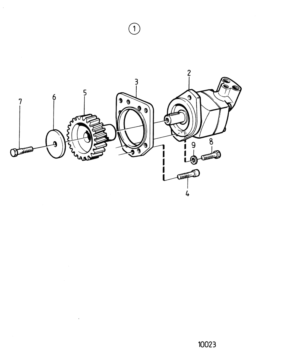 Kit de raccordement pour pompe hydraulique (alt.)